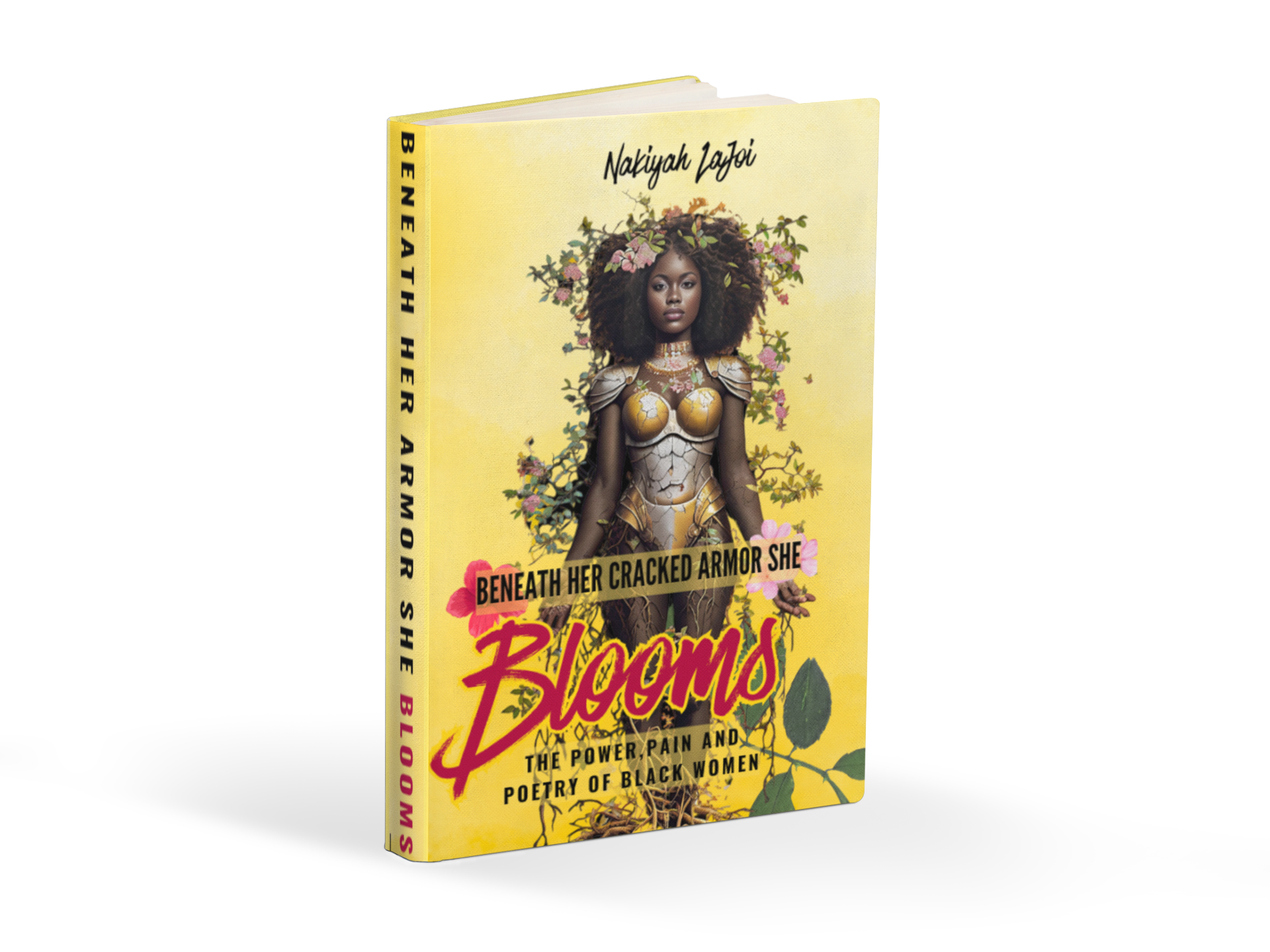 Beneath Her Cracked Armor She Blooms book cover